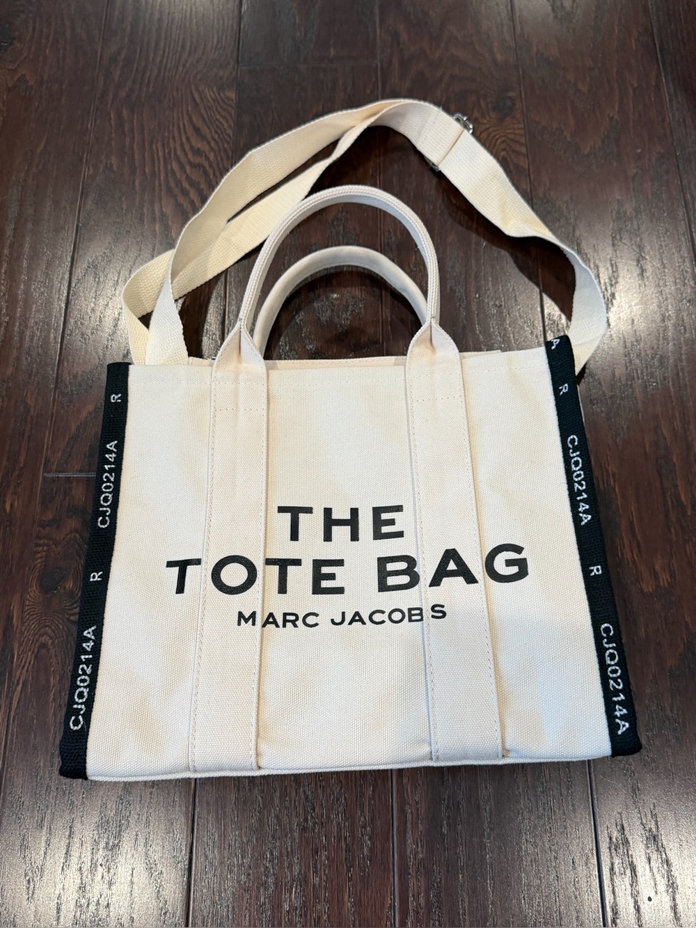 Marc Jacobs The Tote Bag Medium Cream & Black